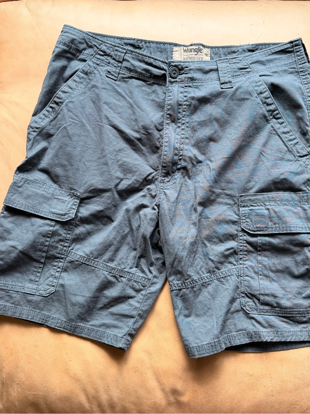 Wrangler Men’s Slate Blue Cargo Shorts